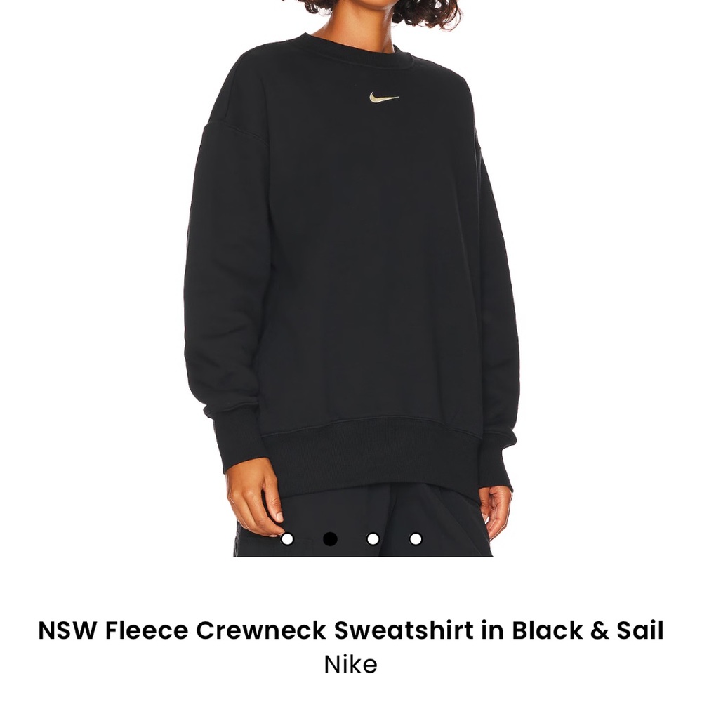 Nike Black Crewneck Sweatshirt